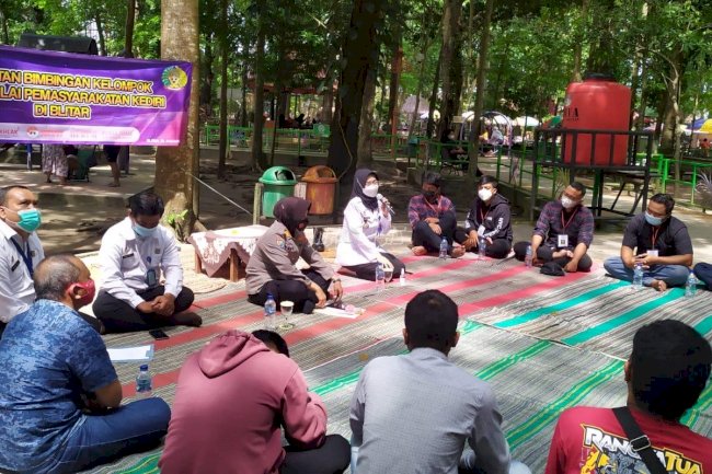 20 Klien Bapas Kediri Dapat Pengetahuan Keamanan Berkendara dan Laka Lantas