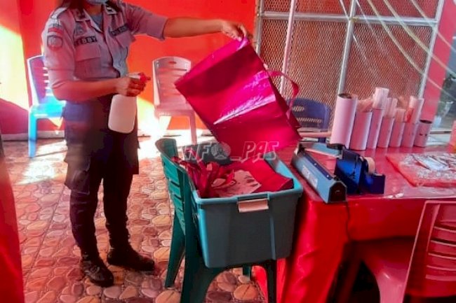 Area Lapas Disterilkan Demi Cegah Penyebaran COVID-19