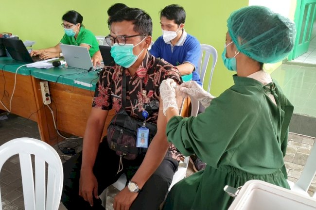 Tambah Imunitas, Petugas Pemasyarakatan Divaksin Booster