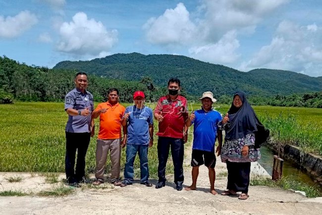 Lapas Tanjungpandan Siap Dukung Ketahanan Pangan Bersama Gapoktan Bertuah