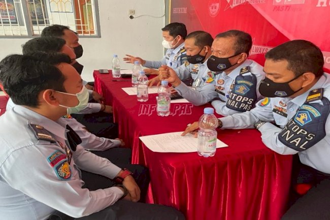 Harapkan Predikat WBK/WBBM Tahun 2022, Lapas & Rutan Rombak Tim ZI