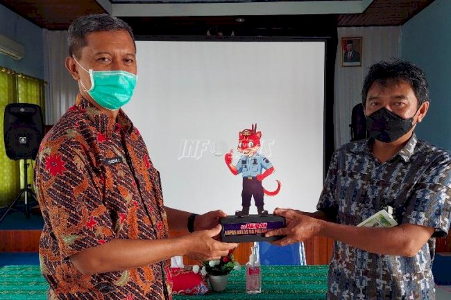 Lapas Palangka Raya Gelar Pelepasan Mahasiswa KKL Fakultas Hukum UPR