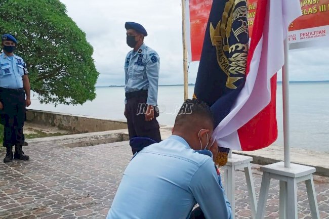 Delapan Pegawai Lapas Dobo Ikuti Pembaretan