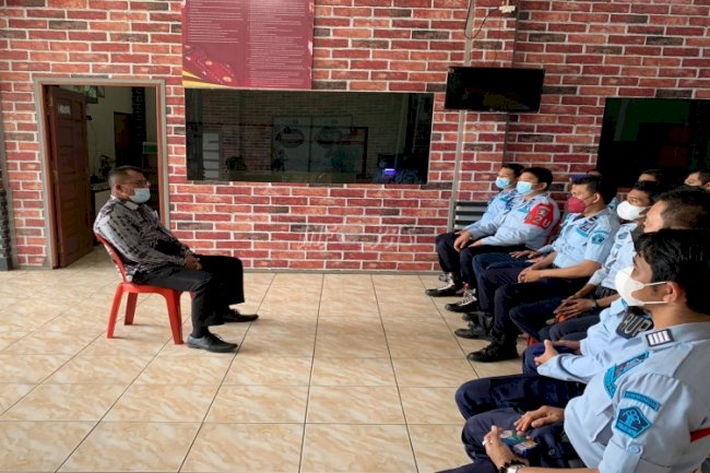 Perkuat Pengamanan, Ini Pesan Ka. KPLP Karang Intan