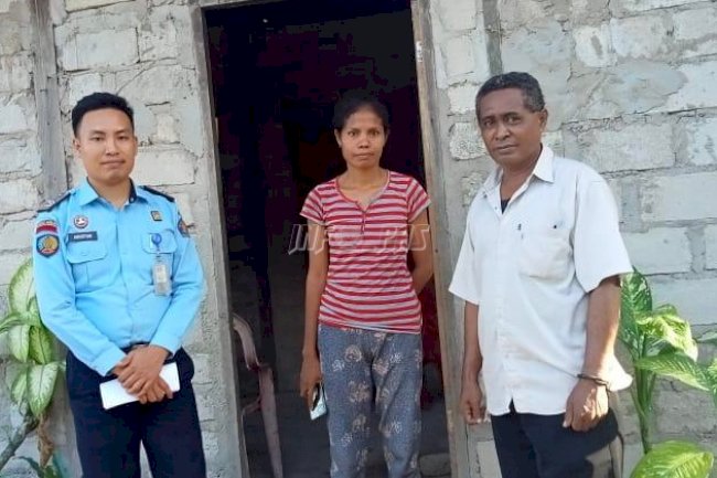 APK Bapas Saumlaki Lakukan Home Visit