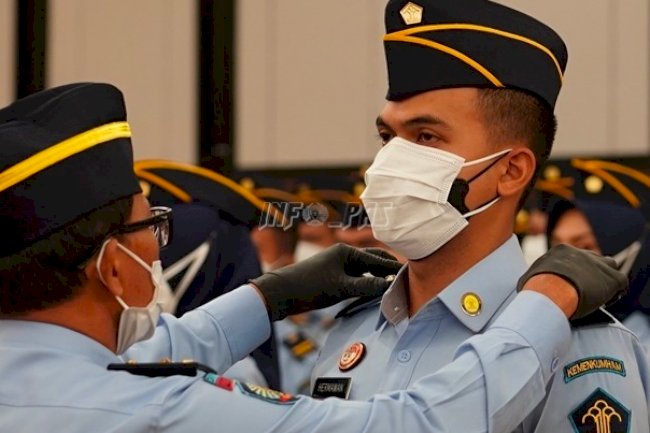 Lantik 127 PNS, Sesditjenpas: Terus Gelorakan Semangat 3+1 Pemasyarakatan Maju