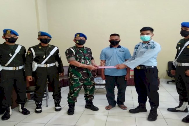 Lapas Palangka Raya Terima 1 Narapidana dari Oditurat Militer III-15 Banjarmasin