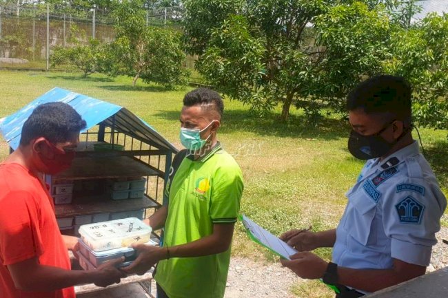 Pendistribusian Makanan WBP Lapas Piru Ketat Diawasi