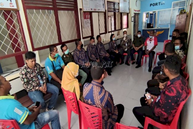 Kampanyekan 3+1 Kunci Pemasyarakatan Maju, Divpas Maluku Sambangi Lapas Tual