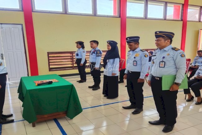 Kukuhkan Kepengurusan Koperasi, Ini Pesan Kalapas Tual