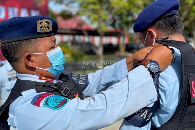 Satops Patnal Lapas Nunukan Dikukuhkan, Ini Pesan Kalapas