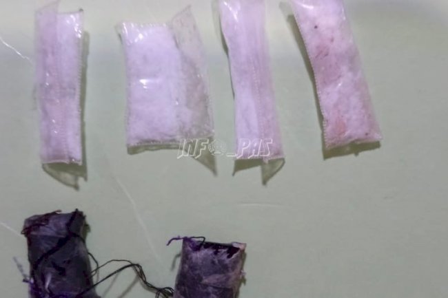Geledah Barang Bawaan Pengunjung, Petugas Lapas Langsa Amankan Paket Sabu