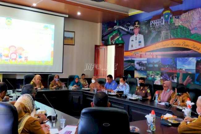 Hadiri Evaluasi Gugus Tugas KLA Kab. Buru, Ini Paparan Kalapas Namlea