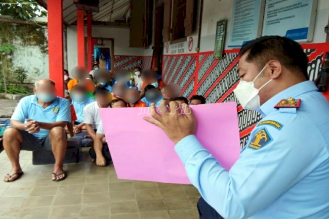 Kalapas Yogyakarta Sosialisasikan Langsung Permenkumham RI Nomor 7 Tahun 2022 kepada WBP