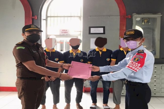 Lapas Banda Naira Terima Berita Acara Pelaksanaan Putusan PN atas 5 Terdakwa 