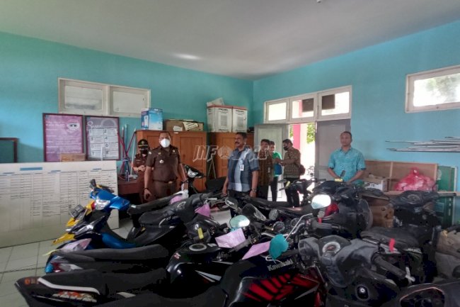 Koordinasikan Basan/Baran Lelang, Rupbasan Ambon Kedatangan Jajaran Kejari Ambon