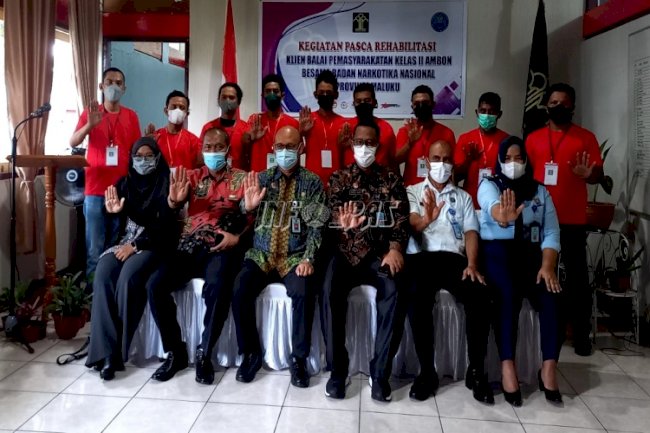 Bapas Ambon Gelar Kegiatan Pascarehabilitasi Tahap I bagi Klien Pemasyarakatan