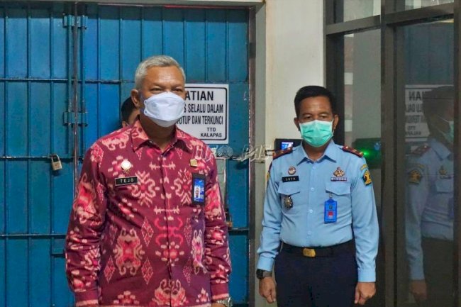 Disaksikan Kakanwil Banten, Lapas Cilegon Pastikan Layanan WBP Bersih dan Petugas Bebas dari Narkoba
