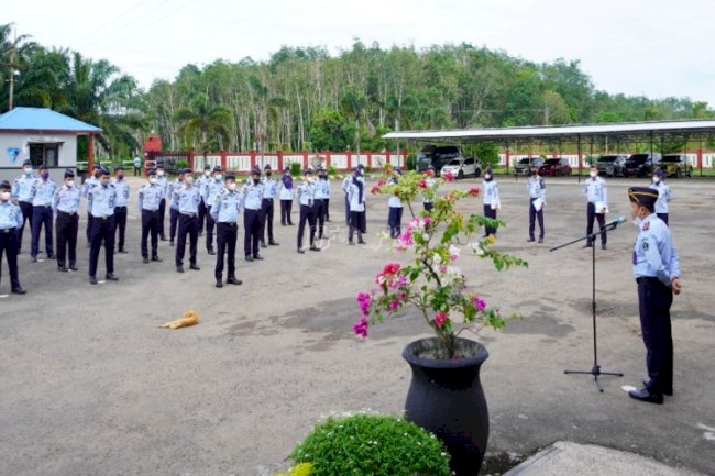 Waspada COVID-19, Ini Pesan Kalapas Narkotika Karang Intan