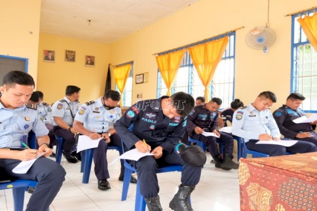 Siap Raih WBK/WBBM, Lapas Labuhan Bilik Seleksi Tim Kerja Pembangunan ZI 