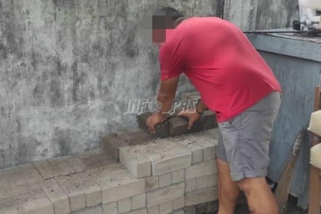 Terus Produktif, WBP di Maluku Jajal Produksi Batako