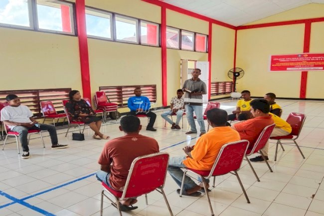 WBP Lapas Tual Dapat Pembinaan Rohani dari Penyuluh Kemenag Tual