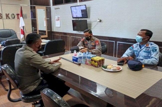 Lapas Sampit Terus Jalin Koordinasi & Kolaborasi dengan Polres Kotim