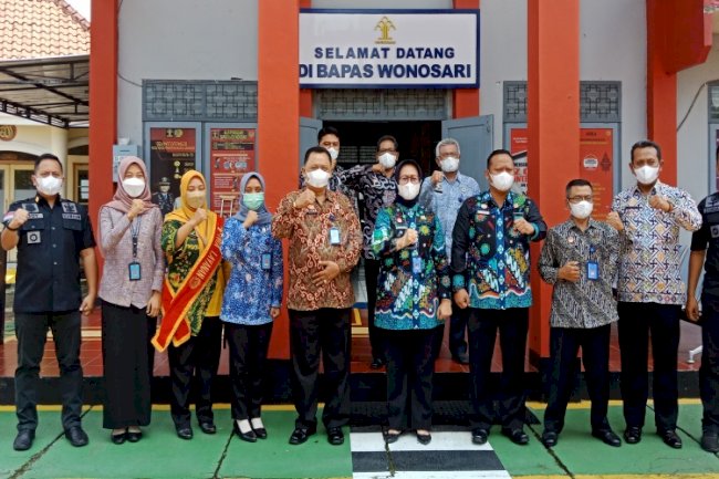 Kunjungi Bapas Wonosari, Kadivpas DIY: Maksimalkan Penggunaan Aplikasi Simonas