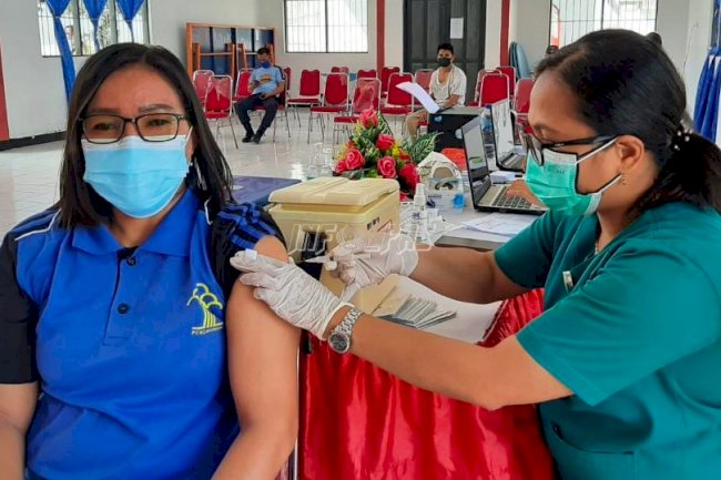 Lapas Ambon Kembali Menggelar Vaksinasi COVID-19