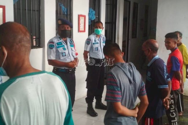 Satops Patnal Lapas Piru Giatkan Razia, Pastikan Bebas dari Halinar