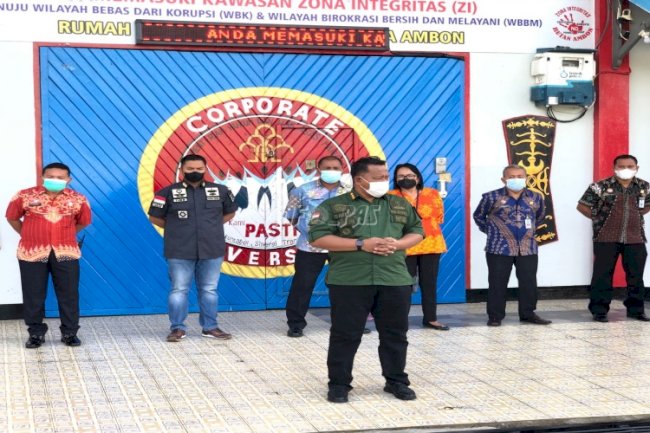 Pastikan Layanan Pemasyarakatan Berjalan Maksimal, Plt. Kadivpas Maluku Sambangi Sejumlah UPT