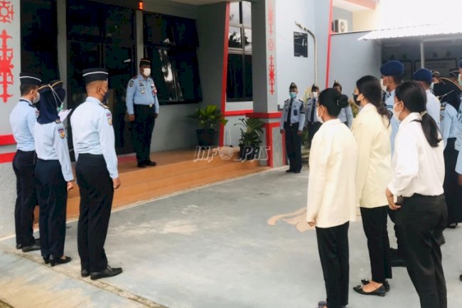 Di LPKA Ambon, Plt. Kadivpas Maluku Ingatkan Petugas Jangan Lengah