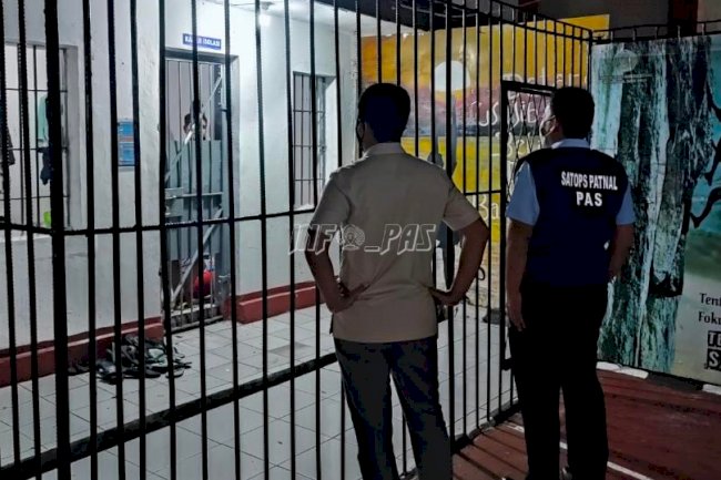 Lapas Rangkasbitung Terima Bintorwasdal Kadivpas Banten