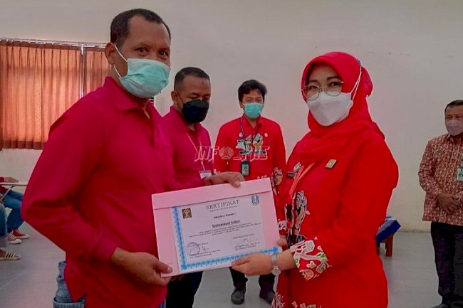Usai Ikuti Pelatihan, Klien Bapas Kediri Ditawarkan Ikuti Program BLK Nganjuk