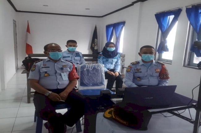 UPT Pemasyarakatan Maluku Ikuti Entry Meeting Pemeriksaan Laporan Keuangan