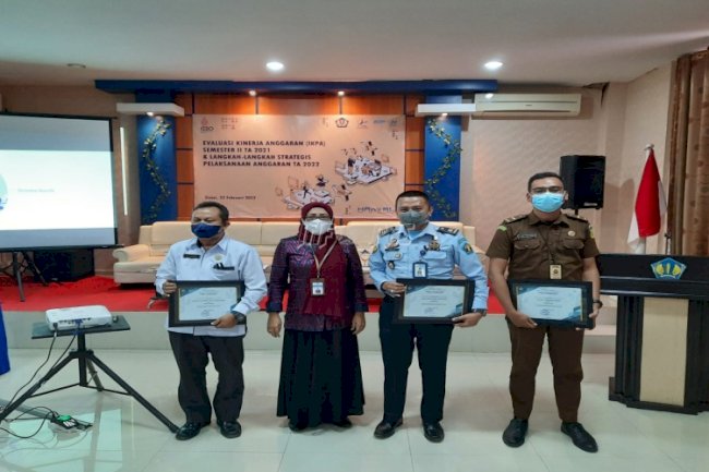 2 Tahun Berturut-turut, Rutan Sinjai Raih Penghargaan dari KPPN Sinjai