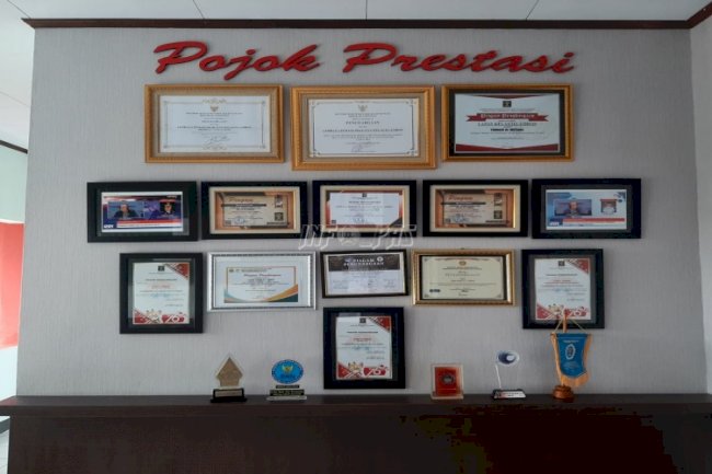 Pojok Prestasi, Bukti Capaian Kinerja Lapas Ambon