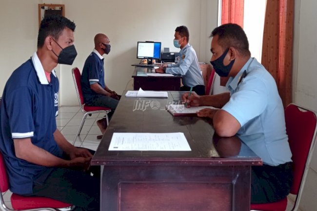 Pastikan Bebas TBC, Lapas Saumlaki Laksanakan Skrining Awal WBP