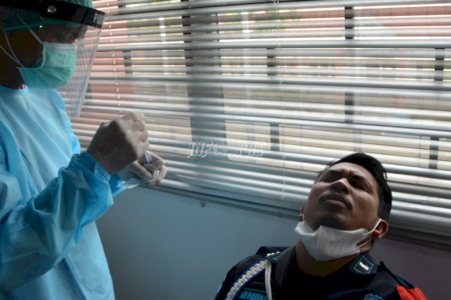 95 Petugas Rutan Batam Dites Antigen