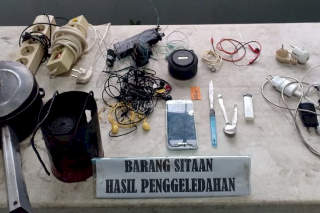 Kamar Hunian WBP Digeledah, Ini Temuan Petugas 