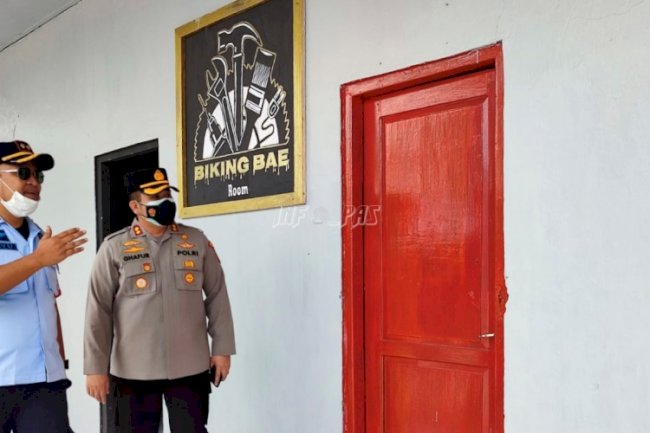 Rutan Masohi Sambut Kunjungan Kapolres Maluku Tengah