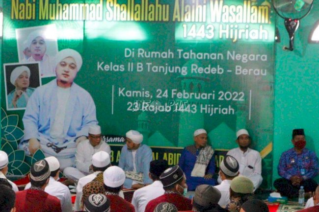 WBP Antusias Ikuti Ceramah Sambut Isra Mikraj