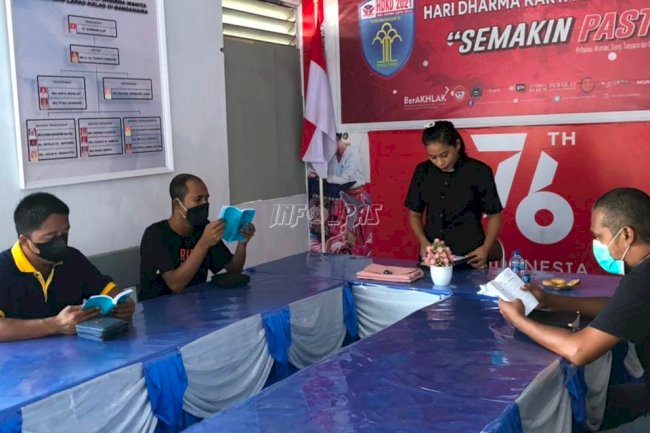 WBP Lapas Banda Naira Dibekali Pembinaan Kerohanian Kristen