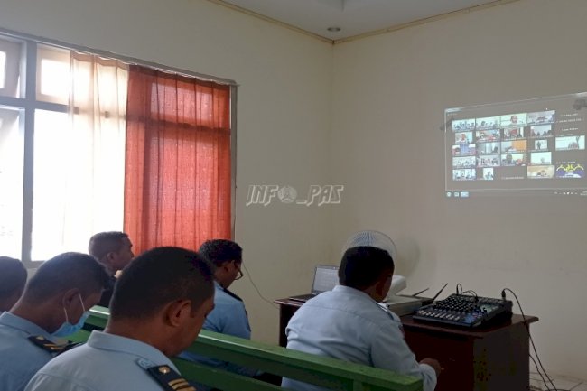 Ikuti Sosialisasi Pembangunan ZI, UPT Pemasyarakatan Maluku Optimistis Raih WBK/WBBM