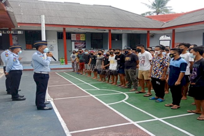 2 Pejabat Baru Rutan Bantaeng Tegaskan Anti Halinar kepada WBP