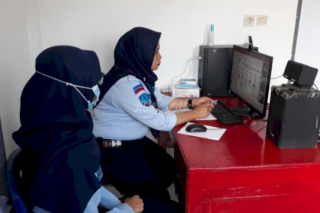 Petugas Lapas Ikuti Webinar Keamanan Serangan Siber