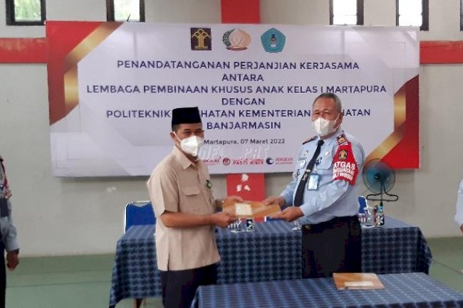 LPKA Martapura Dukung Implementasi Tri Dharma Perguruan Tinggi Poltekkes Kemenkes Banjarmasin