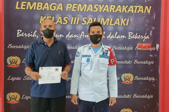 Keluar dari Lapas Saumlaki, WBP Ungkap Rasa Syukur