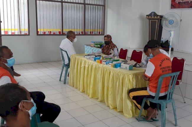 Posyandu Lansia, Bukti Rutan Ambon Peduli Kesehatan WBP Lansia