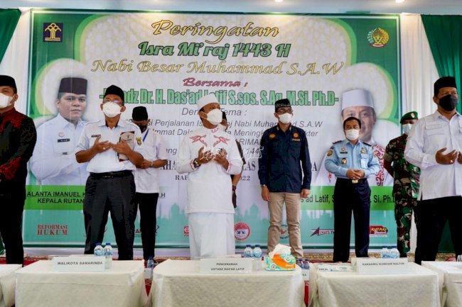 Rutan Samarinda Hadirkan Ustaz Das’ad Latif untuk Motivasi WBP dalam Momen Isra Mikraj